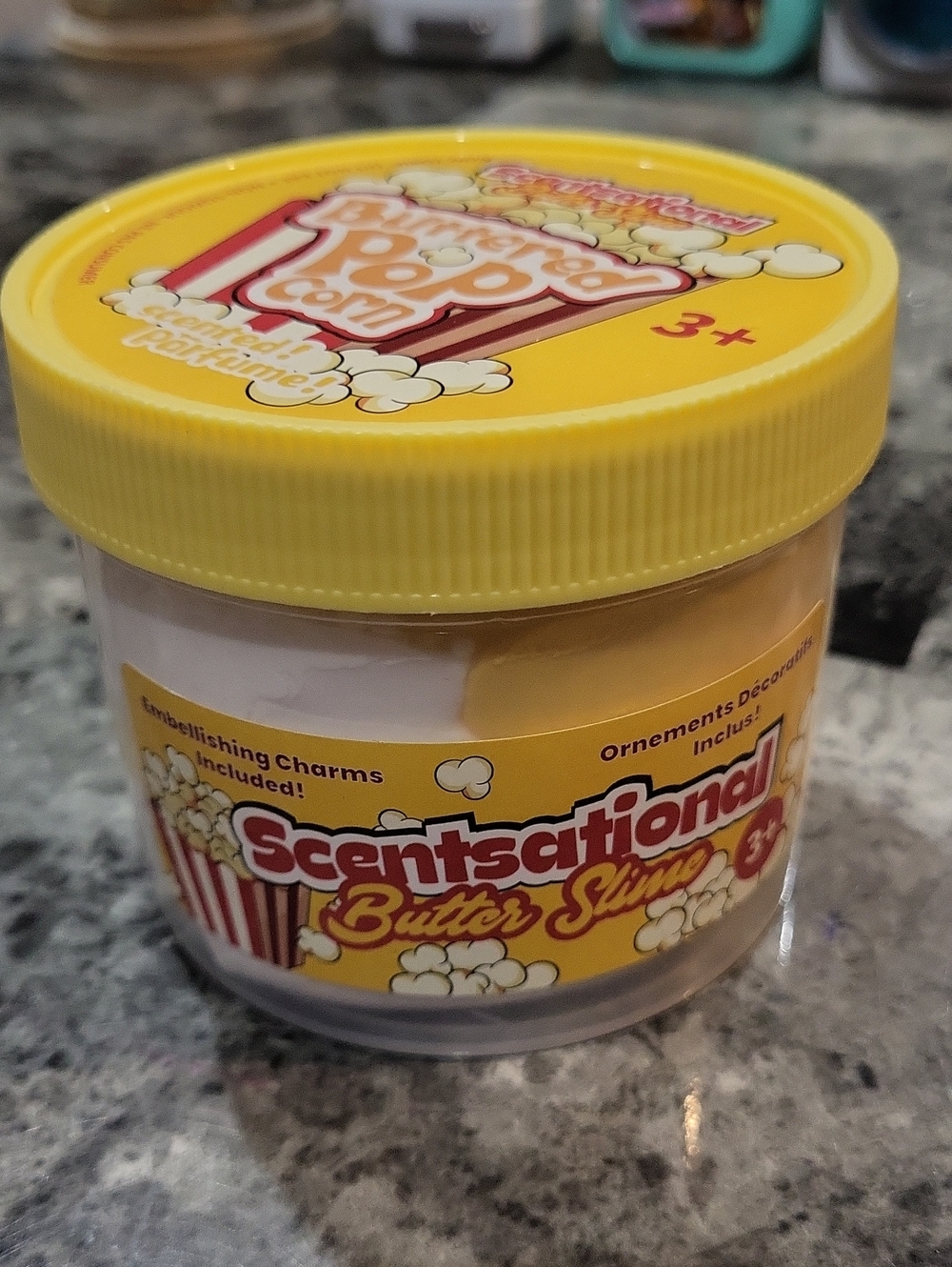 Sensational Butter Slime Buttered Popcorn